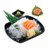Sashimi de salmón