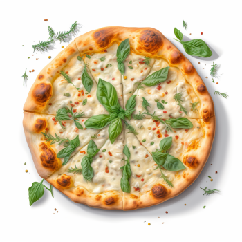 Pizza 4 quesos