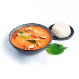 Tom Yum con Gambas