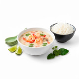 Tom Kha con Gambas
