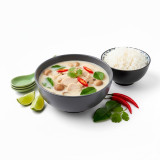 Tom Kha con Pollo