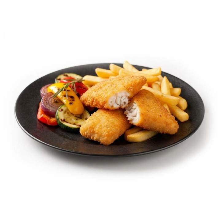 Pescado y patatas fritas Pescado y patatas fritas